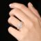 Cushion cut with halo setting