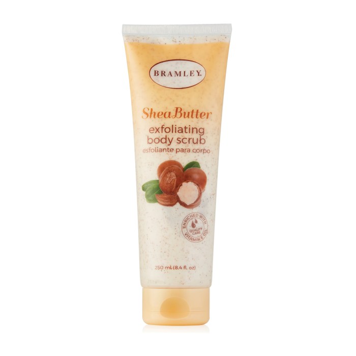 Exfoliating scrub