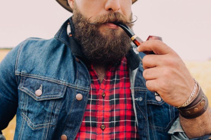 Man, wearing, medical, mask, robe, surgical mask, surgeon, healthcare ... Skincare for men