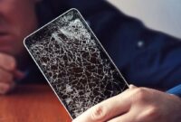 Cracked screen replacement