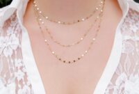 Layered necklaces