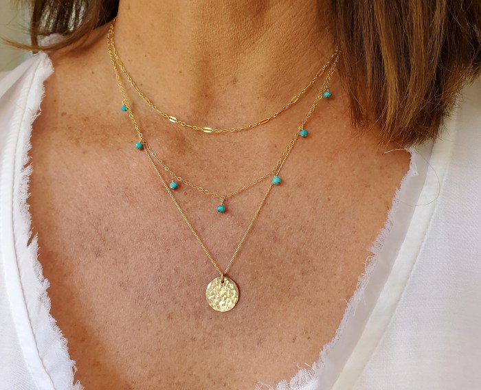 Layered Necklace - Etsy Layered necklaces