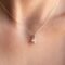 Diamond pendant necklace