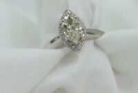 Marquise diamond ring
