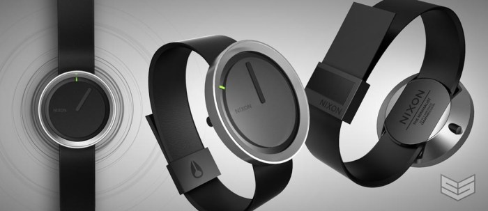 Nixon Minimalist Concept Watch | Gadgetsin Minimalist gold earrings