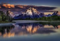 Mountains Sunset Landscape 4k Wallpapers - Wallpaper Cave